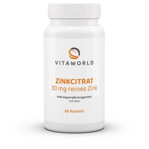 Cink citrat 30 mg kapsule, Vita World, 60 kom.