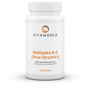 Multiplex multivitamin A-Z bez vitamina K, kapsule, 120 kom.